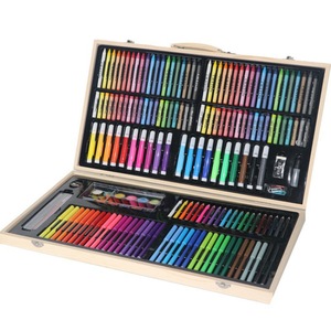 Juego <span class=keywords><strong>de</strong></span> papelería escolar <span class=keywords><strong>al</strong></span> por <span class=keywords><strong>mayor</strong></span>, juego <span class=keywords><strong>de</strong></span> pinceles <span class=keywords><strong>de</strong></span> 140 Uds., caja <span class=keywords><strong>de</strong></span> regalo <span class=keywords><strong>de</strong></span> madera para niños, crayones <span class=keywords><strong>de</strong></span> pintura artística para niños, pinceles <span class=keywords><strong>de</strong></span> acuarela - Product Image 3