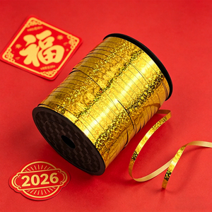 Nastro dorato con glitter Party Love, 500 m, decorazione per feste, ideale per feste di compleanno, matrimoni, anniversari - Product Image 6