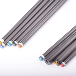 <span class=keywords><strong>SW</strong></span> personnalisé arbre de queue de billard en Fiber de carbone Super faible déflexion arbre de queue en Fiber de carbone blanc queue d'arbre en Fiber de carbone Pro Taper - Product Image 6
