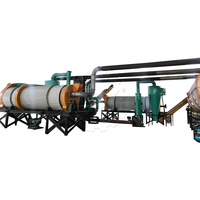 Four de pyrolyse de carbonisation du bois Biochar faisant la machine Ligne de production de carbone sans fumée de carbonisation du charbon de bois