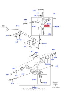 RBK500030 RBK500170 RBK500161 Convient aux pièces de <span class=keywords><strong>suspension</strong></span> Land Rover Range Rover Bras de <span class=keywords><strong>suspension</strong></span> Rotule - Product Image 4