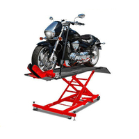 Table élévatrice de moto de réparation de cric hydraulique de 1000 lb avec conception de ciseaux pour l'entretien et le soutien
