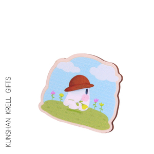 Epingles en <span class=keywords><strong>bois</strong></span> <span class=keywords><strong>à</strong></span> revers en forme d'animaux, personnalisées, <span class=keywords><strong>épingles</strong></span> en <span class=keywords><strong>bois</strong></span> pour vêtements, sur mesure - Product Image 6