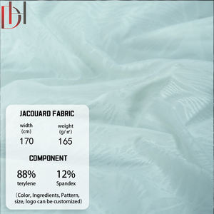 Fábrica personalizada blanco negro Spandex hielo seda tela poliéster Tricot ropa de cama cortinas coche mantas ropa forro - Product Image 4