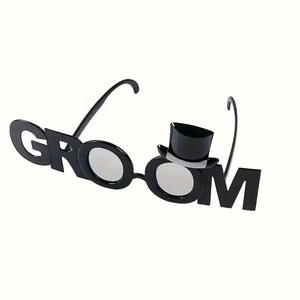 Divertidas gafas decorativas para la temporada de bodas, accesorios para despedida de soltera, pulsera de tela inspirada en celebridades de internet para novios - Product Image 5