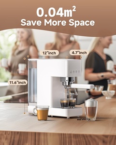 Wholesale New Design Commercial Small Semi <b>Automatic</b> Dual Pump Dual Boiler Espresso <b>Machine</b> Professional <b>Coffee</b> Experience - Product Image 4