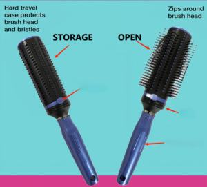 Peine Antiestático de ABS para Masaje Capilar, Expandible, para Cabello Rizado y Liso, para Salón de Belleza y Uso Doméstico - Product Image 4