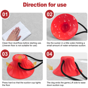 Juguete Masticable Interactivo para Mascotas con Ventosa y Cuerda Elástica - Product Image 6