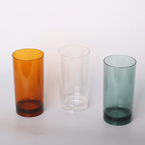 Commercial Plastic Reusable Break-Resistant Stackable Modern <strong>Party</strong> Restaurant Tumbler Drinking <strong>Glasses</strong> Beverage Cup - Product Image 5