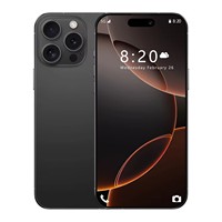 Smartphone 16 Pro Max 6,9 inci 144Hz LTE 4G 5G 1TB Dual SIM Card Kamera 108MP, Terbuka, Terlaris, Murah, Pabrik Resmi