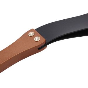 Fouet érotique en cuir rouge avec manche en bois, jouet pour adultes pour couples, utilisation romantique SK-49 - Product Image 5