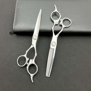 Tijeras de Peluquería Dingzhi de 62 mm, Tijeras de Entresacar de Acero Inoxidable 440C para Uso Profesional - Product Image 4