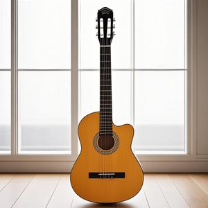 Guitarra Clásica G3901 <span class=keywords><strong>Directo</strong></span> de Fábrica, Guitarra Acústica de 39 Pulgadas con Cutaway de Corcho, Guitarra Clásica de 6 Cuerdas para Principiantes - Product Image 1