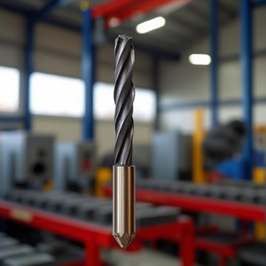 Foret en carbure Ta1046 à 6 plaquettes de guidage, noyau optimisé et revêtu pour machines-outils - Product Image 3