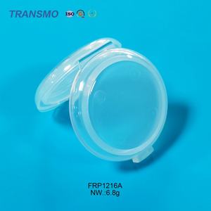 Boîtes de poudre cosmétique en plastique vides personnalisées, emballages pour fard à joues, conteneurs d'emballage en plastique, fournisseur d'applicateurs en plastique - Product Image 4