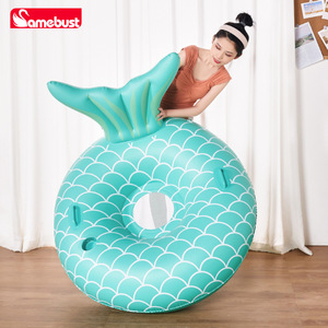 Samebust Mermaid Floating Lounger Chair <b>Inflatable</b> Pool <b>Float</b> For Adults And Teens Outdoor Water Fun - Product Image 3