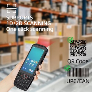 Rentable Android 9.0 dispositif ip66 terminal Portable Data collector 1D 2D Barcode scanner PDA pour entrepôt en stock - Product Image 2