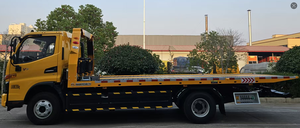 Venta directa de fábrica JAC 5 toneladas Diesel Flatbed Recovery Tow Truck Car Carrier Wrecker Tow Rescue Truck Nuevo - Product Image 3