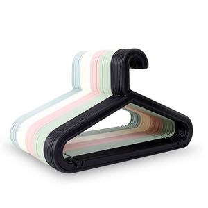 Cheap Traceless Hanger Adult Multi-functional Non-slip Laundry Clothes Hanging Hanger Wardrobe Household Plastic Clothing Opp / - Product Image 1