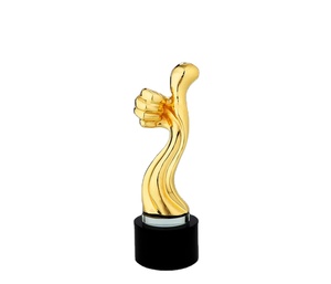 Trofeo de <span class=keywords><strong>Golf</strong></span> con Logotipo Personalizado, Barcos de Metal, Artesanía en Metal, Trofeo de Barco, Trofeo de Oro Metálico - Product Image 6