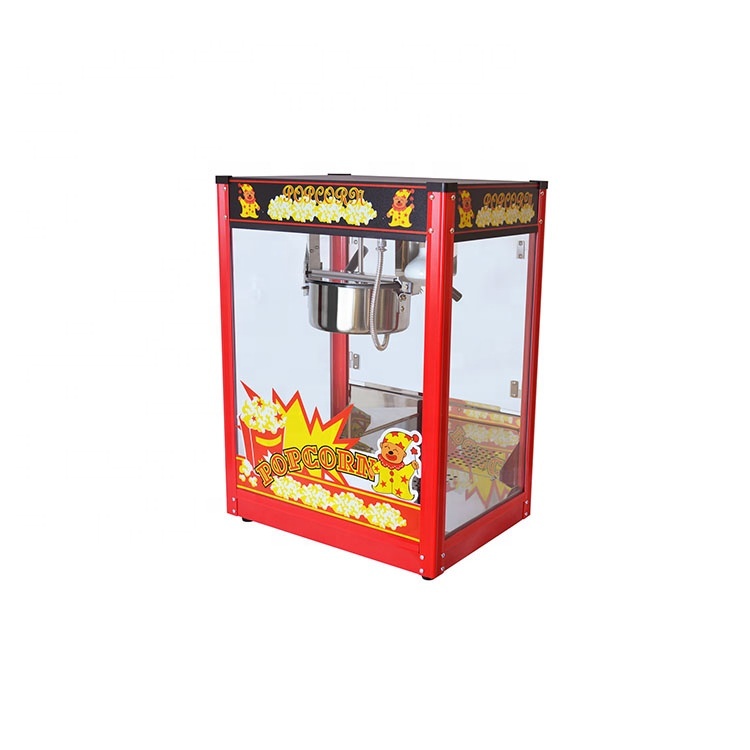 Produits chauds 1.35KW aromatisé cretors machine à pop-corn à vendre