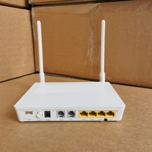Módem GPON DK FIBER HG8245H 4GE+2TEL+USB+SC 2.4G con Antena Externa FTTH, <span class=keywords><strong>Fibra</strong></span> Óptica Monomodo ONT ONU WiFi Blanco, 1 Año de Garantía - Product Image 2