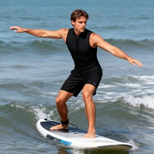 Gilet Frontale da Uomo 1.5mm SUP Giacca Senza Maniche - Product Image 6