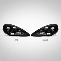 BK LED-Scheinwerfer-Set für Porsche Cayenne 2011-2018 Matrix-Stil Sequenzieller Blinker Plug-and-Play