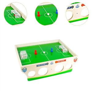OEM/ODM Customizable Wooden Tabletop Football Game Montessori Educational <b>Toy</b> for 2+ Year Old Boys Girls Popular for Playing - Product Image 5