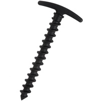 57408 # haute résistance en plastique vis Helix tente piquets Camping clous auvent Kit de voyage pour les aventures en plein air
