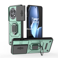 Lichicase porte-anneau magnétique antichoc couverture arrière rigide pour OnePlus Ace 5 5 Pro 13R armure coque de téléphone