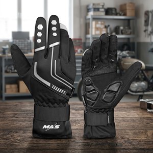 Guantes Transpirables de Medio Dedo para Hombre y Mujer, de Cuero, para Ciclismo de Montaña, Antideslizantes, con Protección en la Palma, para Entrenamiento Físico, Deportes al Aire Libre - Product Image 3