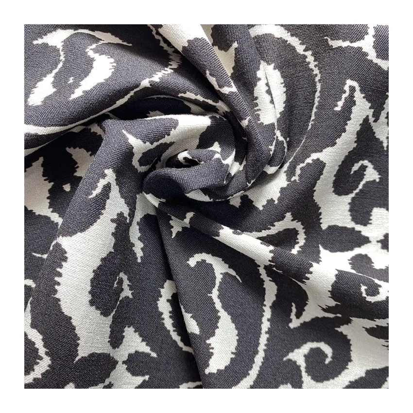 Harvest Customized Woven Rayon Nylon Polyamide Bengaline Printed Warp Stretch Fabric