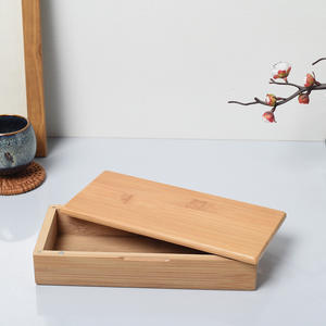 Custom Wood Material Bamboo Walnut Wood Cigar <strong>Storage</strong> <strong>Box</strong> Lid with Hand Packaging <strong>Wooden</strong> <strong>Box</strong> - Product Image 3