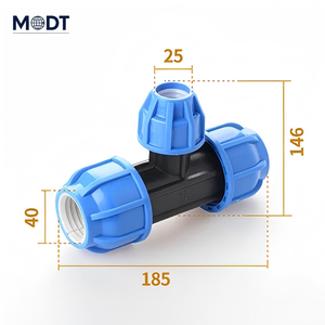 Bán Buôn Sdr11 Pn16 Trinh Nữ <span class=keywords><strong>1</strong></span> <span class=keywords><strong>1</strong></span>/<span class=keywords><strong>2</strong></span> Inch PP Nén Phù Hợp Doanh DN40 Mịn Cho Thủy Lợi Nước Cung Cấp Hệ Thống Dự Án - Product Image 2