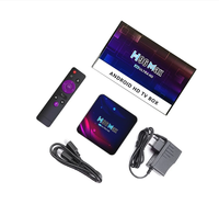 H96 Max V11 boîtier Smart TV Android 11 4 Go de RAM Rockchip 3318 4K Google 3D vidéo BT4.0 4K lecteur multimédia décodeur