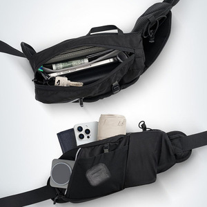 Custom Logo Fanny Pack Waist Bag Hiking <strong>Water</strong> <strong>Bottle</strong> <strong>Holder</strong> Waist Pack <strong>for</strong> Running <strong>Walking</strong> Traveling - Product Image 4