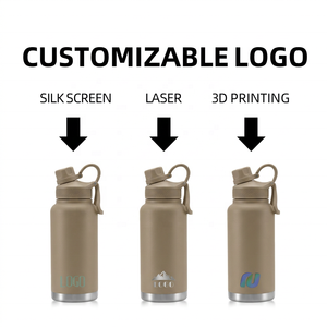 Portable Sports <strong>Travel</strong> Water Bottle <strong>Kettle</strong> 32oz 40oz Custom Logo 304 Stainless Steel Vacuum Insulated Water Bottle - Product Image 5