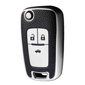 ที่หุ้มกุญแจรถหนังมีผิวสัมผัสแบบหนังของ Huanyue เหมาะสำหรับ Buick Excelle GTXT, LaCrosse, Regal และ Chevrolet Cruze - Product Image 2