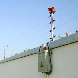 Sistema di allarme per recinzione elettrica ad alta tensione da parete 12KV per uso residenziale