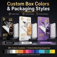 Offre Spéciale – Boîte Magique Anti-Poussière pour Protection d'Écran – Installation Facile pour iPhone 15 16 17 18 Pro Max – Verre Trempé avec Protection de Confidentialité