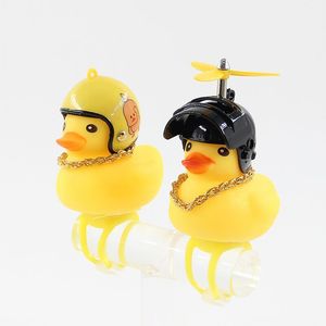 Offre spéciale Tiktok vent cassé canard jaune vélo <span class=keywords><strong>électrique</strong></span> <span class=keywords><strong>moto</strong></span> avec casque de sécurité corne de canard lumière - Product Image 2