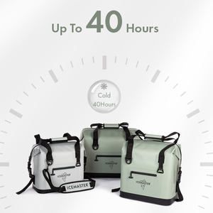 Icemaster กระเป๋าเก็บความเย็นอาหารกลางวันแบบมีฉนวนเก็บความเย็น, ถุงเก็บความเย็นขนาด11 21 32L นุ่มใส่ชายหาดได้นานปรับโลโก้ได้ตามต้องการ - Product Image 6