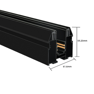 Système d'éclairage sur rail magnétique populaire 48V, éclairage sur rail de <span class=keywords><strong>plafond</strong></span> à tension magnétique, LED à rail magnétique dissimulé et en surface 90 - Product Image 3