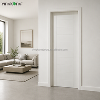 Portes WPC Yingkang étanches, norme européenne, sur mesure, en polymère, résistantes aux termites, écologiques, pour projets de construction, service commercial