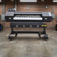 Imprimante à solvant écologique de 1300 mm, imprimante grand format de 1,3 mètre de large pour l'impression d'autocollants, de toiles et de bannières