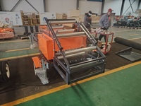 Machine à chanfreiner le bois professionnelle avec une largeur maximale de 25 pouces et positionnement laser pour une coupe de précision