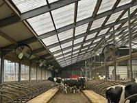 Ventilateur de circulation contrôlé par application pour poulailler, 8 points d'installation, pales en plastique, équipement agricole