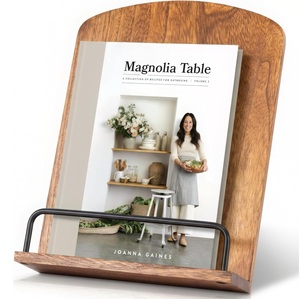 Support de livre de <span class=keywords><strong>cuisine</strong></span> en bois réglable et portable pour le bureau de <span class=keywords><strong>cuisine</strong></span>, support de livre de recettes en bois - Product Image 1