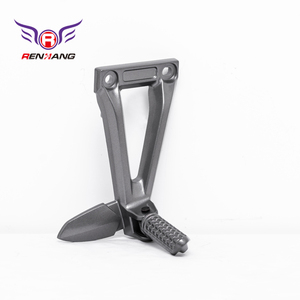 Reposapiés Trasero Gris de Aluminio Fundido ADC12 de Fábrica Original <span class=keywords><strong>Ren</strong></span> <span class=keywords><strong>Hang</strong></span> para Motocicletas Italika 250, Componente del Sistema de Carrocería, 1 Año de Garantía - Product Image 2